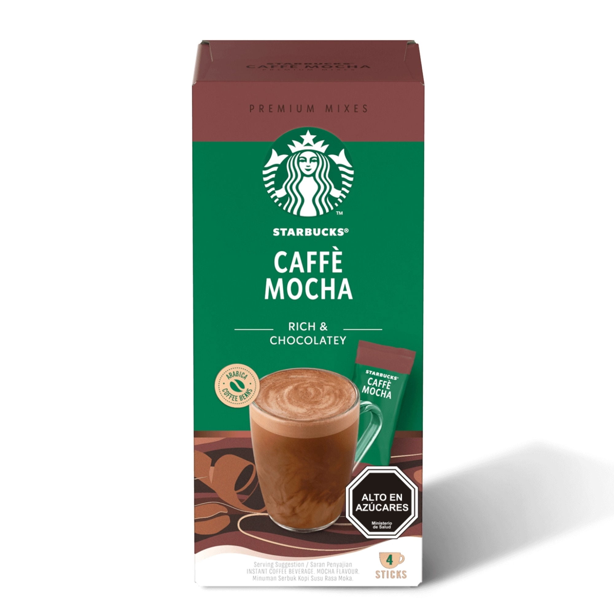 Café Instantáneo Mocha Latte Caja 88 g Starbucks