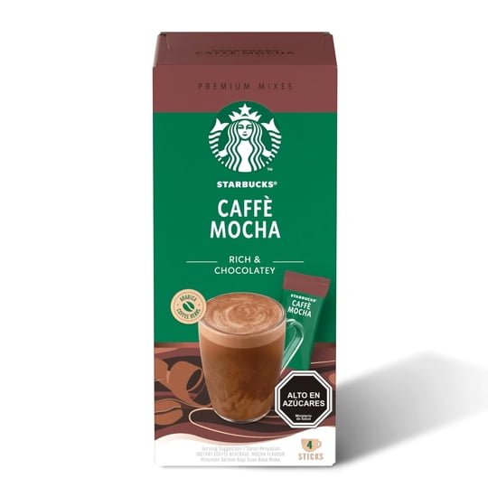 Café Instantáneo Mocha Latte Caja 88 g Starbucks