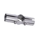 thumbnail image 1 of Conector de Tres Vías para Tubo de Acero Inoxidable, Ideal para Invernaderos, 1 of 3