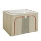 thumbnail image 2 of Bolsa De Almacenamiento De Edredón Contenedores De Almacenamiento De Ropa Para Manta Consolador Juguetes Beige 24L, 2 of 3