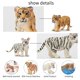 thumbnail image 3 of Set de juguetes con figuras de animales Toymany Safari 12 para niños pequeños, 3 of 9