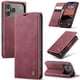 thumbnail image 1 of CaseMe Funda de Cuero para iPhone 17 Pro Max, Funda de Cuero Tipo Billetera con Tarjetero, Cierre Magnético, a Prueba de Golpes, Soporte, Funda Protectora para iPhone 17 Pro Max, Rojo Vino, 1 of 12