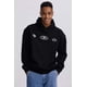 thumbnail image 1 of Polerón Hombre Hoodie Doble Print Negro - ll, 1 of 4