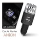 thumbnail image 3 of Purificador de aire ionizador para coche - Desodorante iónico antimicrobiano enchufable de 12 V con cargador USB doble - Elimina olores a humo, mascotas y comida, alérgenos y virus., 3 of 8