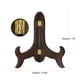 thumbnail image 2 of Uxcell 10" Soporte de Placa de Caballete, Soporte de Exhibición Plegable de Madera Marrón para Marco de Imagen Decorativo, 1 paquete, 2 of 7