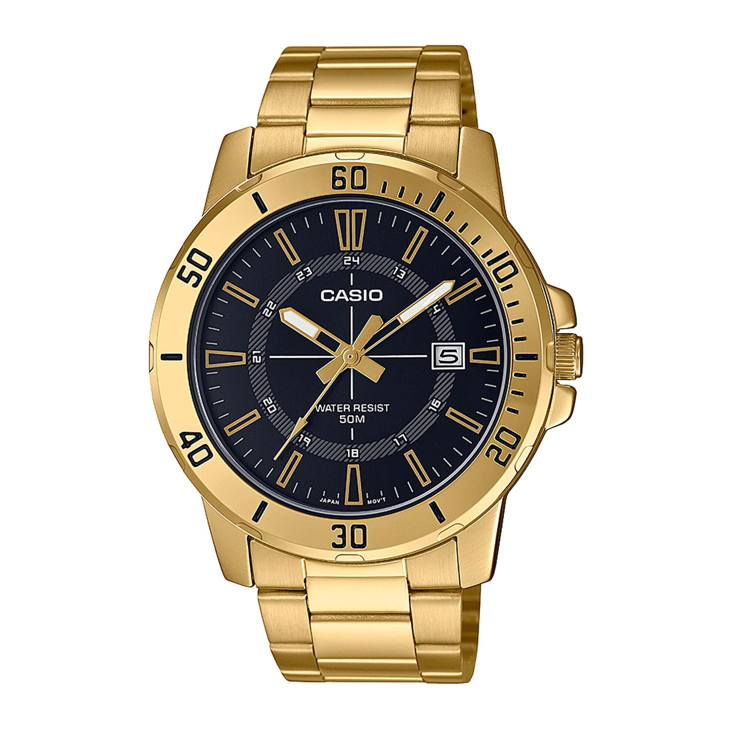 Reloj Casio Mtp-vd01g-1cvudf Acero Hombre Dorado Dorado