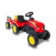 thumbnail image 1 of Tractor Con Carro Rojo Kidscool, 1 of 5