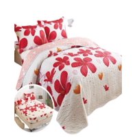 Genérico - Cubrecama Quilt 5 Piezas Con Sábana Incluida C7