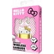 thumbnail image 5 of Auriculares Bluetooth inalámbricos Hello Kitty con micrófono integrado, color dorado, 5 of 6