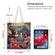thumbnail image 5 of Justice League Bolso de tela con estampado de lienzo para mujer, bolsa de compras reutilizable y estética, con cremallera interior, regalo para mujer,38*45cm., 5 of 6