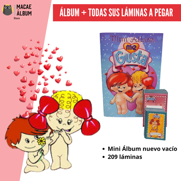 Mini Álbum Me Gusta (rmst 2006) + Todas Sus Láminas A Pegar