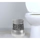thumbnail image 3 of Trash Can Creative Scents - Vidrio agrietado (7,8 L), color plateado, 3 of 8