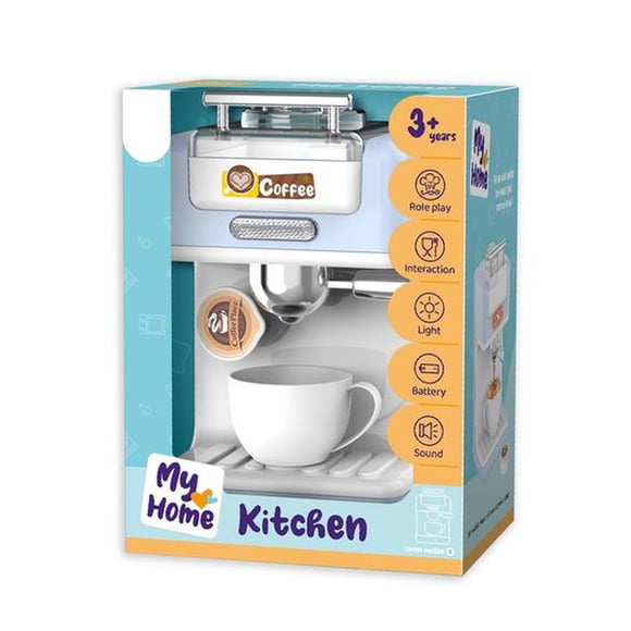 Cafetera eléctrica de juguete + 3A-Juguetes educativos
