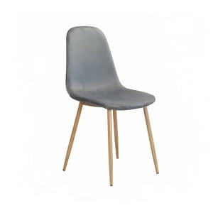 Klik Muebles - Silla Spoon Velvet - Gris