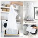 thumbnail image 3 of Cesto de Ropa Sucia Plegable 110 Litros con Tapa Borde de Bambu y Bolsa Extraible, 3 of 4