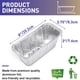 thumbnail image 3 of Keep Your Blackstone Griddle Clean with 20pcs Aluminum Foil Grease Cup Liners - Compatible with 28 & 36 & 30 & 22 & 17 Inch Griddles - Essential Blackstone Griddle Accessories, 3 of 4