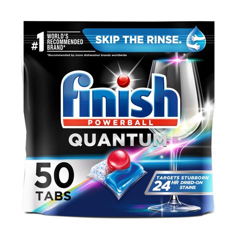 Finish - Detergente Para Lavavajillas Quantum Activblu 50