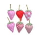 thumbnail image 2 of 6x Adorno De Frutas De Tela Para Decoración Del Hogar, Figuritas De Fresas, Bandeja Decorativa, 2 of 3