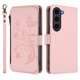 thumbnail image 2 of Funda Cartera Mariposa para [Samsung Galaxy S23 Plus] con Soporte y Cremallera Rosa, 2 of 6