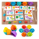 thumbnail image 2 of Juego montessori matemáticas didáctico de madera motricidad, 2 of 3