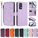thumbnail image 3 of Funda Cartera Mariposa para [Xiaomi Redmi Note 12S 4G] con Soporte y Cremallera Morado claro, 3 of 6