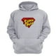 thumbnail image 1 of Polerón Canguro Super Papá Gris Claro Talla L Unisex, 1 of 2