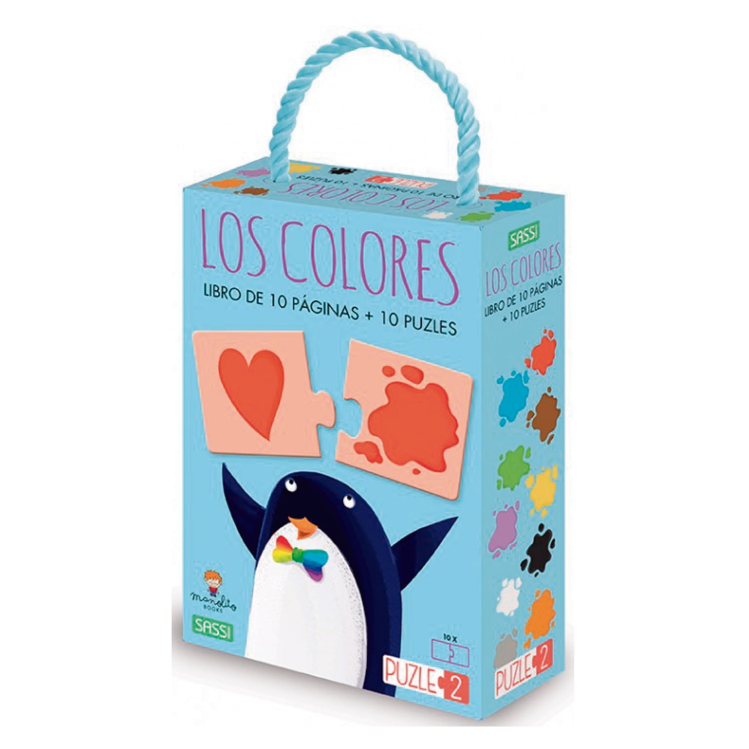 Manolito Books - Libro Y Puzzle Los Colores