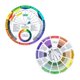 thumbnail image 1 of Paquete de ruedas mezcladoras de colores Wigearss para escuela y oficina, 1 of 9