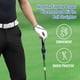 thumbnail image 3 of Entrenador de agarre de golf,Ayuda de entrenamiento de agarre de golf,Entrenador de swing de golf que corrige las posiciones de la mano izquierda y derecha,Ayuda a entrenar la posición corre, 3 of 3