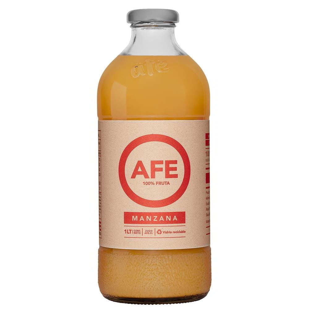 Jugo Manzana Botella 1 L Afe