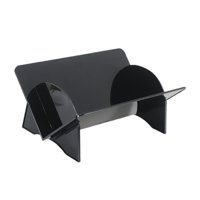 Bothyi - Estantería De Escritorio, Soporte Para Libros, Estanterías Pequeñas Estables Para Cd Cookbook Blacjk