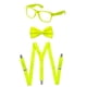 thumbnail image 1 of Set de Accesorios Dress Up America con Tirantes Neón para Adultos y Niños, 1 of 7