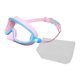 thumbnail image 3 of Gafas De Natación Para Ni?os, Cómodas Y Elegantes, Para Hacer Snorkel Y Bucear, Color Rosa Y Azul., 3 of 5