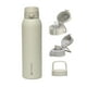 thumbnail image 1 of Botella Térmica Agua Acero Inox 3 Tapas HydroCore 1Lt Lhotse beige, 1 of 8