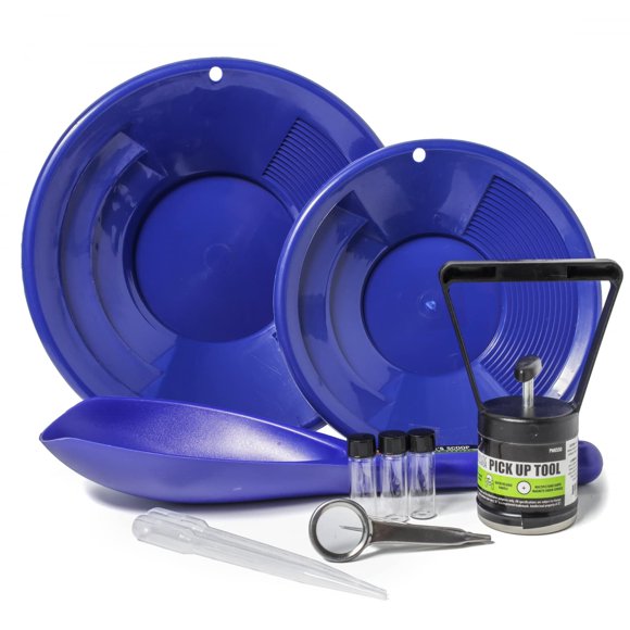 Kit de barrido de oro ASR Outdoor Gold Rush con accesorios, 10 unidades