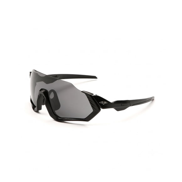 Lentes de Sol Ciclismo B-090 UV400 Marco TR90 Negro Lente Gris Unisex