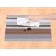 thumbnail image 3 of REGALWOVEN Modern Manteles Individuales Juego de 6 Manteles para Decoración de Mesa de Comedor Interior Exterior Lavable Mantel de Cocina Limpiar con Paño Café 18*12in, 3 of 7