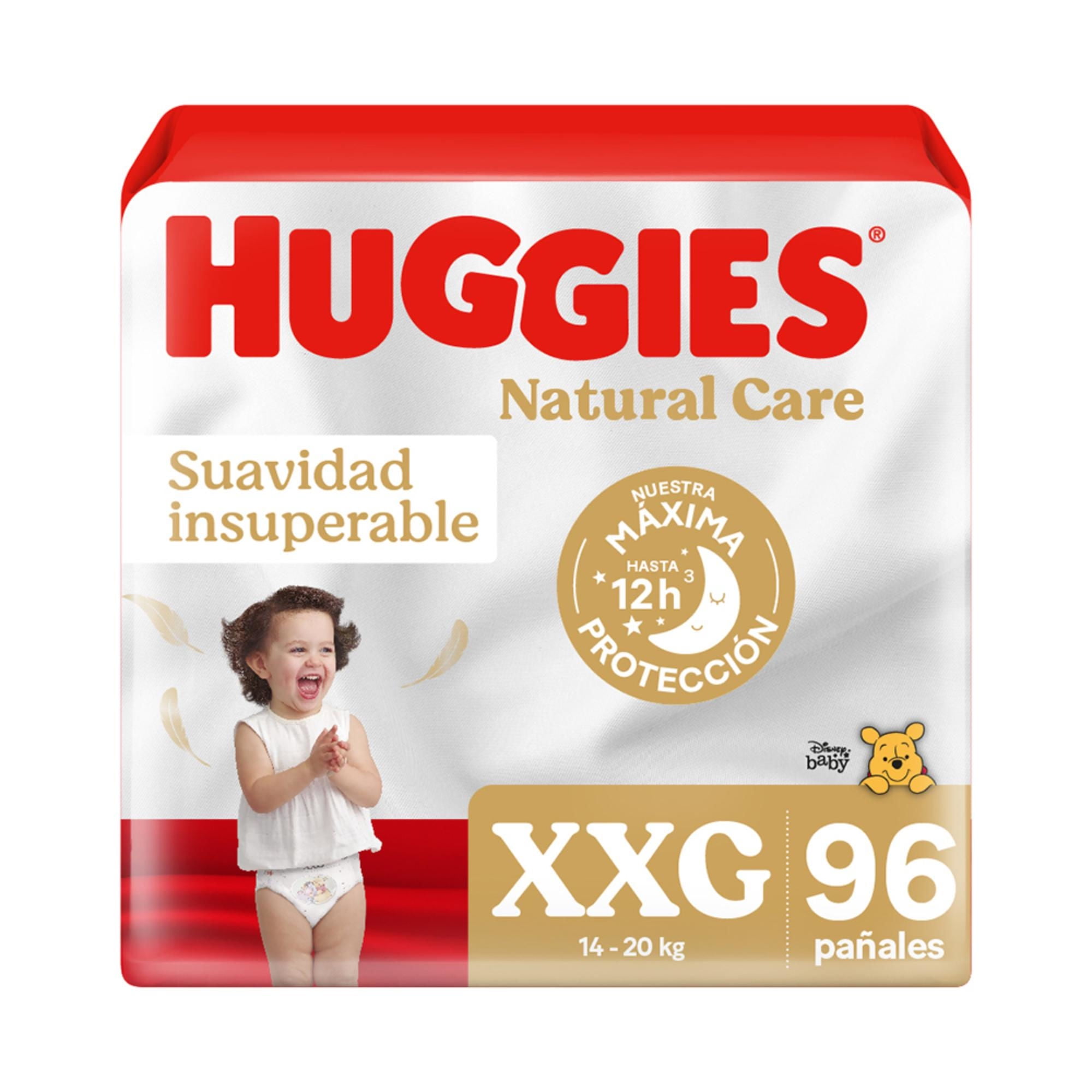 Pañales Natural Care Talla Xxg 96 Un Huggies