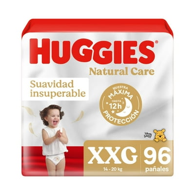 Pañales Natural Care Talla Xxg 96 Un Huggies