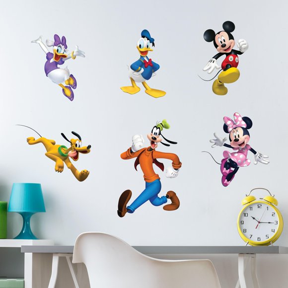 Calcomanías de pared WALL PALZ Disney 6 piezas autoadhesivas