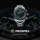 thumbnail image 2 of Reloj SEIKO Prospex Speedtimer Solar con esfera verde de 39 mm, 2 of 5