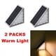 thumbnail image 3 of Griselda Packs Solar Stair Lights 2, Solar Step Lights Waterproof IP67 Outdoor, Led Solar Deck Lights Decor For Outdoor Step, Stair, Yard, Porch, Staircase, Walkway, Porch And Pathway(Warm White And C, 3 of 3