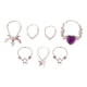thumbnail image 2 of Conjunto De Collar De Figura A Escala 1/6, Collar De Muñeca 1/6, Conjunto De Joyería De Utilería Para Fotografía De Escena, Color Morado, 2 of 3