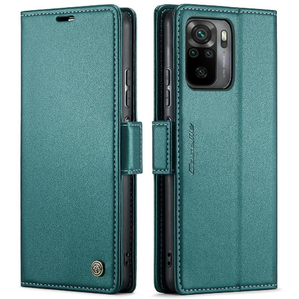 Caseme Tipo Cartera Xiaomi Redmi Note10 4g/note 10s Con Cierre Magnético, Rfid, Tarjetero, Soporte, Carga Inalámbrica