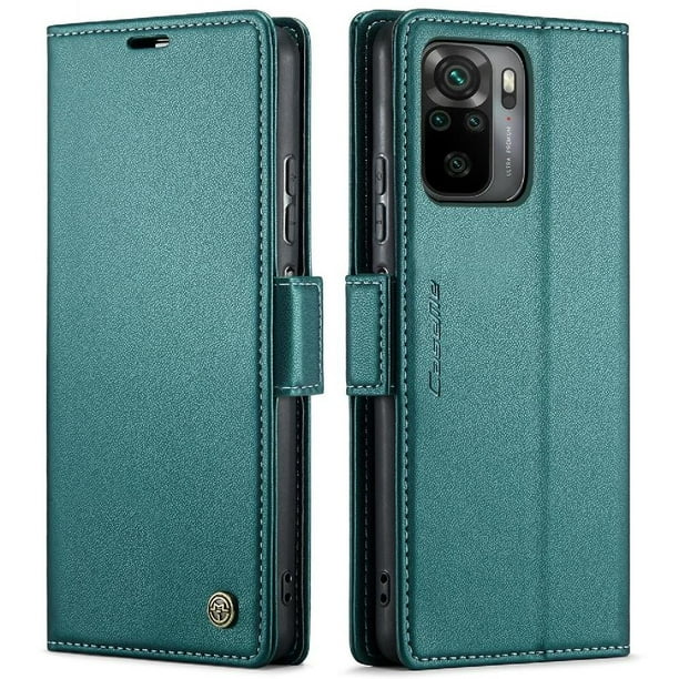 CaseMe tipo cartera Xiaomi Redmi note10 4G/Note 10S con cierre magnético, RFID, tarjetero, soporte, carga inalámbrica