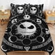 thumbnail image 1 of Nightmare Before Christmas Bedding Set Duvet Cover Comfortable and Lightweight Cartoon Bedding 3 Piece Bed Set, 1 of 5