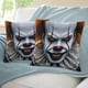 thumbnail image 3 of Payaso Pennywise Fundas de almohada de terciopelo con tema, regalos de funda de almohada, decoración para el hogar, cojín de lanzar, regalo de cumpleaños para fans y parejas.56*56cm., 3 of 6