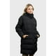 thumbnail image 2 of Parka Venturesome Negro Mujer Falcone, 2 of 3