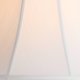 thumbnail image 3 of Pantalla de lámpara Springcrest 23x46x33 cm Blanco forma de campana, 3 of 9