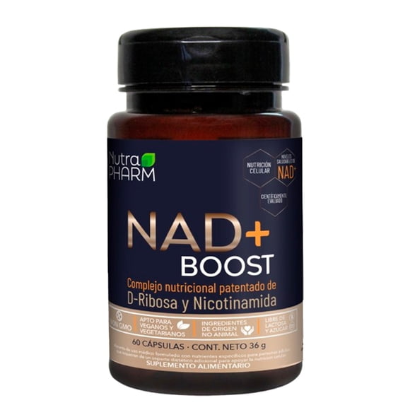 Nad+ Boost X60 Cápsulas, Nutrapharm